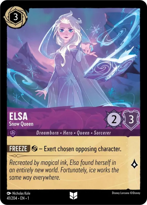 Elsa - Snow Queen - Cold Foil
