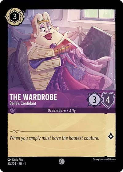 The Wardrobe - Belle's Confidant - Cold Foil