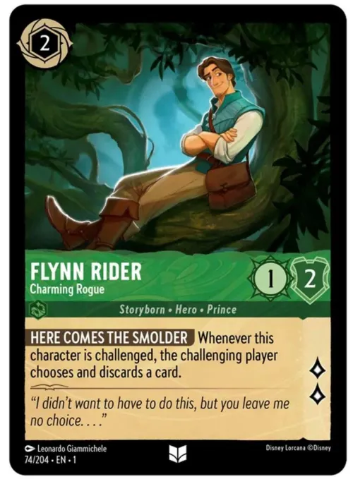 Flynn Rider - Charming Rogue - Cold Foil