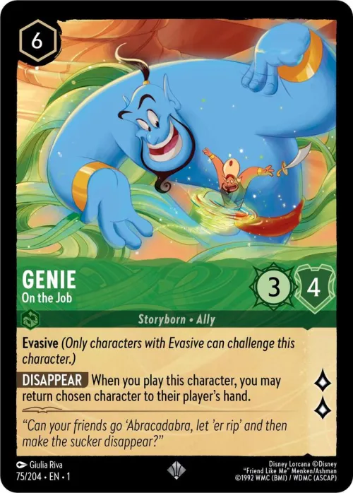 Genie - On the Job - Cold Foil