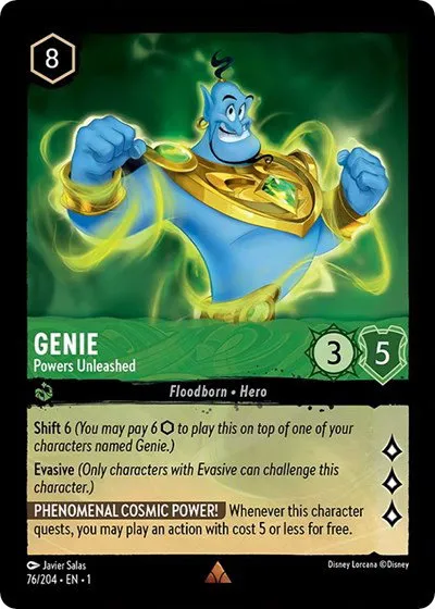 Genie - Powers Unleashed - Cold Foil