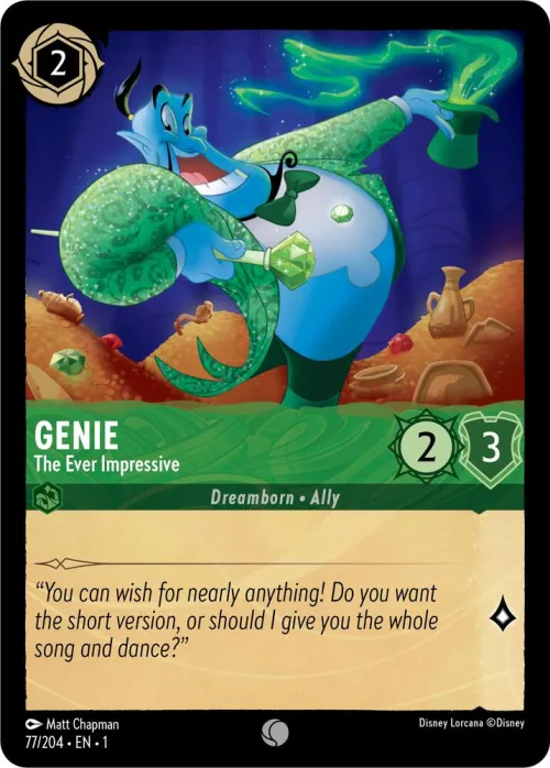 Genie - The Ever Impressive - Cold Foil