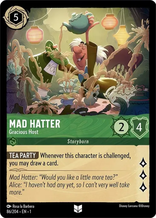 Mad Hatter - Gracious Host - Cold Foil