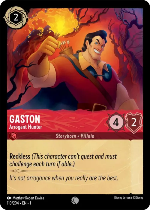 Gaston - Arrogant Hunter - Cold Foil