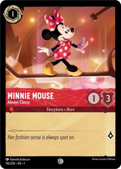 Minnie Mouse - Always Classy - Cold Foil