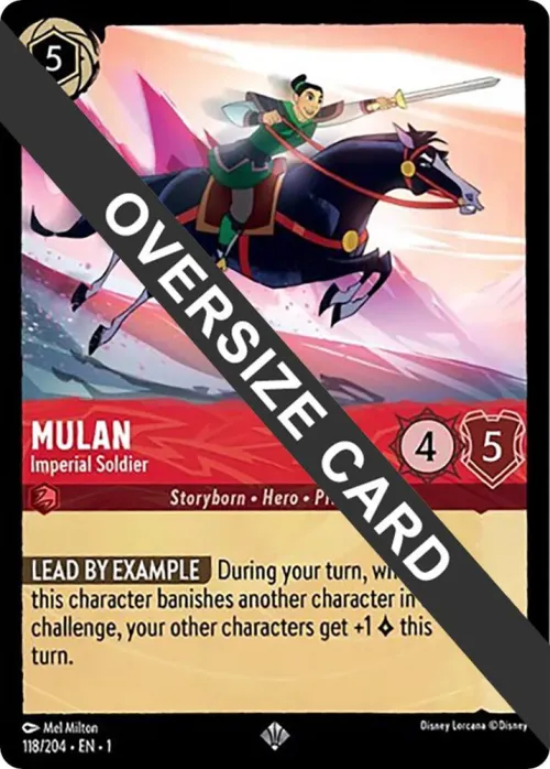 Mulan - Imperial Soldier - Oversized