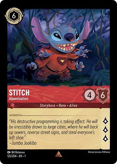 Stitch - Abomination - Cold Foil