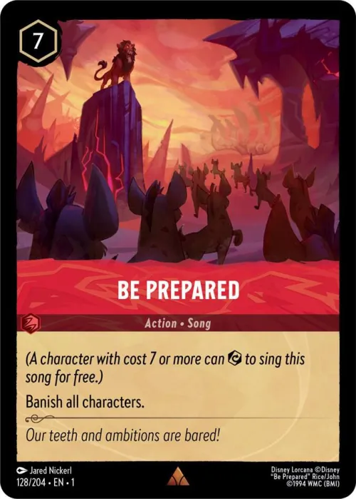 Be Prepared - Cold Foil