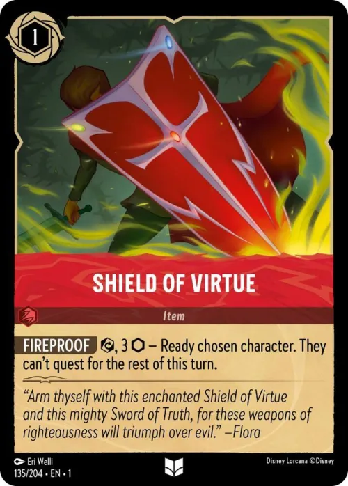 Shield of Virtue - Cold Foil