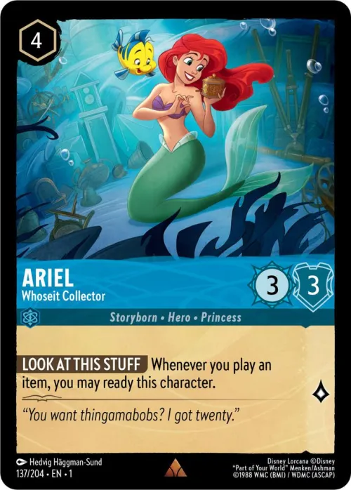Ariel - Whoseit Collector - Cold Foil