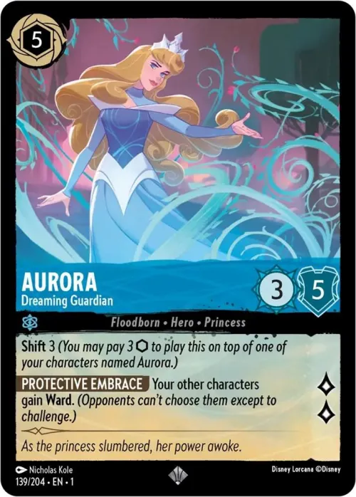 Aurora - Dreaming Guardian - Cold Foil