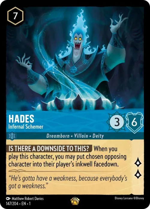 Hades - Infernal Schemer - Cold Foil