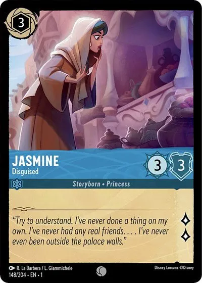 Jasmine - Disguised - Cold Foil