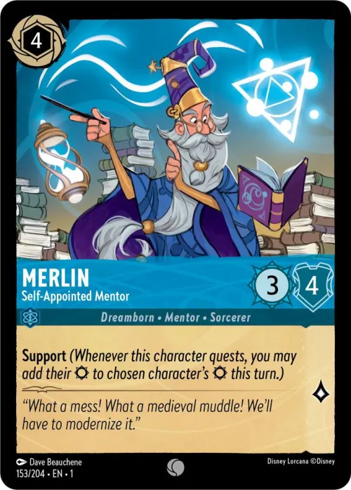 Merlin - Self-Appointed Mentor - Cold Foil