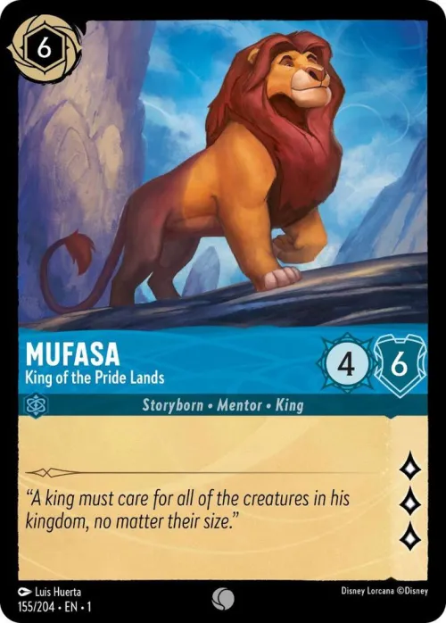 Mufasa - King of the Pride Lands - Cold Foil