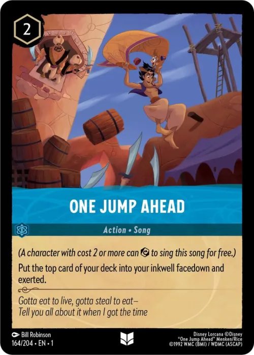 One Jump Ahead - Cold Foil