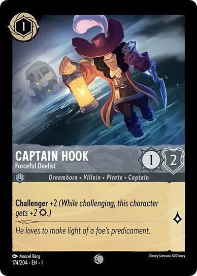 Captain Hook - Forceful Duelist - Cold Foil