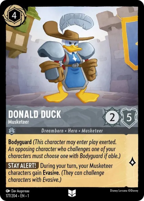 Donald Duck - Musketeer