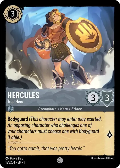 Hercules - True Hero - Cold Foil