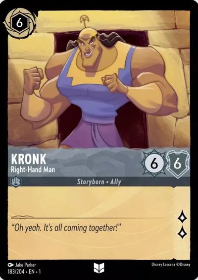 Kronk - Right-Hand Man - Cold Foil