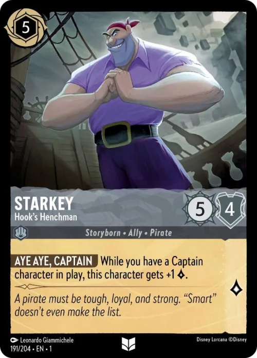 Starkey - Hook's Henchman - Cold Foil