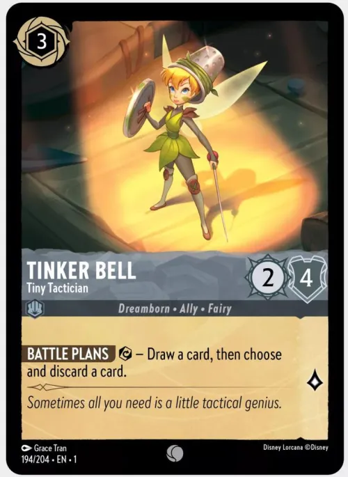 Tinker Bell - Tiny Tactician - Cold Foil