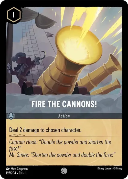 Fire the Cannons! - Cold Foil
