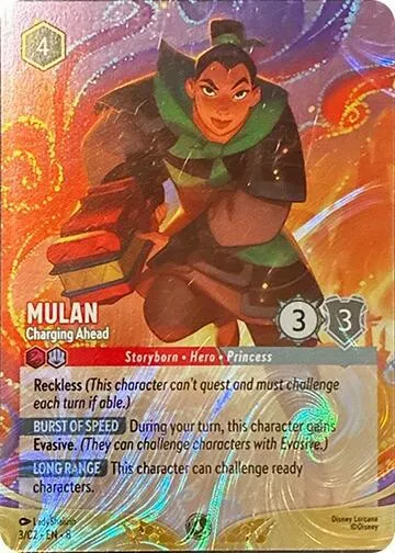 Mulan - Charging Ahead - Foil