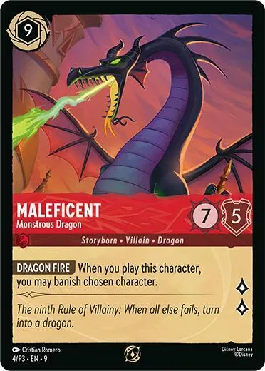 Maleficent - Monstrous Dragon - Store Cs Participant