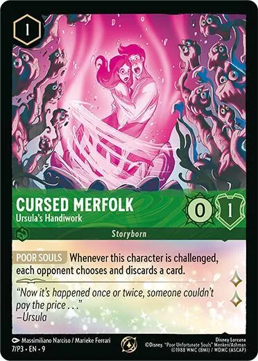 Cursed Merfolk - Ursula's Handiwork - Cold Foil