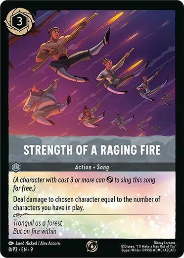 Strength of a Raging Fire - Cold Foil Strength Of A Raging