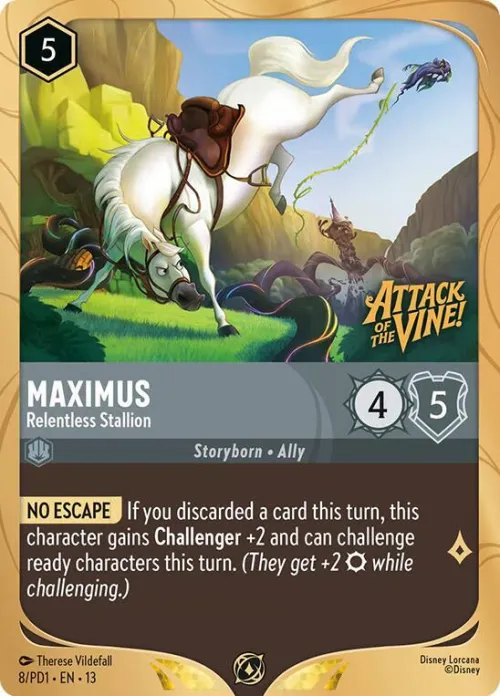 Maximus - Relentless Stallion - Holo