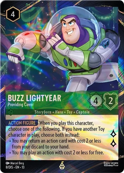 Buzz Lightyear - Providing Cover - Magical Places Promo