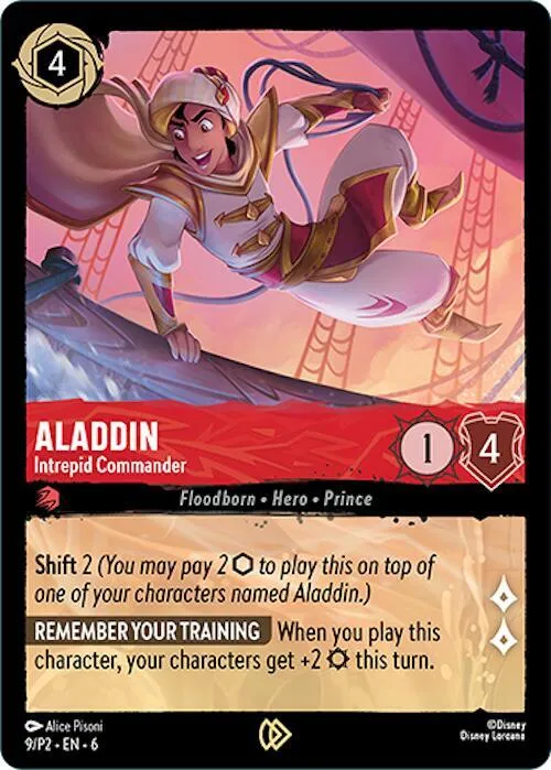 Aladdin - Intrepid Commander - Cold Foil Aladdin Intrepid Com