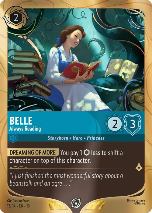 Belle - Always Reading - Holo