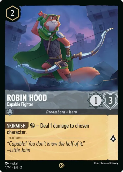 Robin Hood - Capable Fighter - Cold Foil