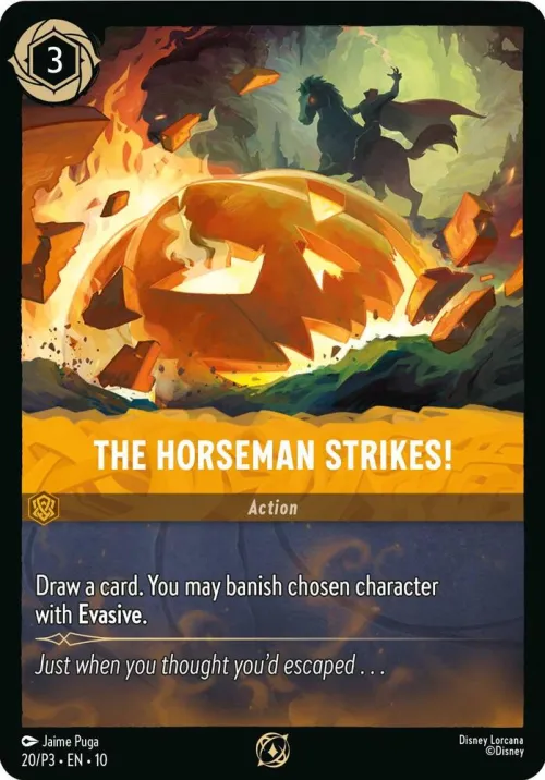 The Horseman Strikes! - Cold Foil The Horseman Strikes