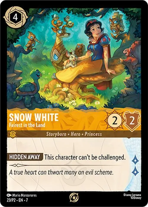 Snow White - Fairest in the Land - Cold Foil