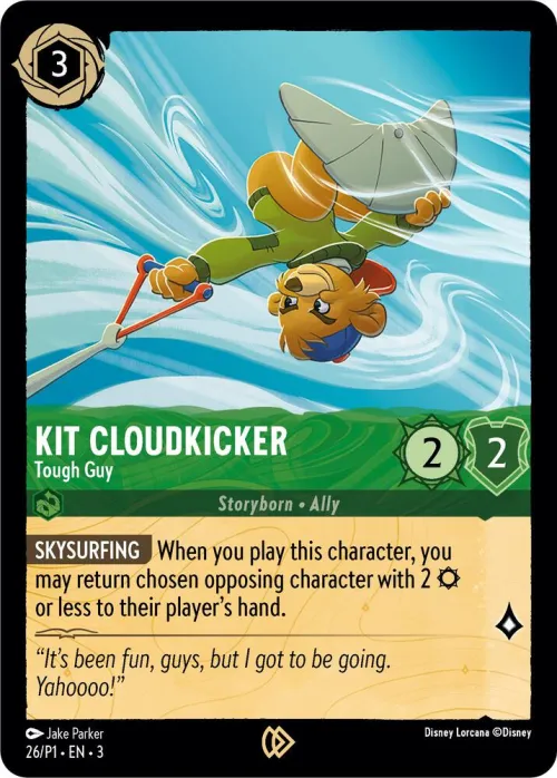 Kit Cloudkicker - Tough Guy - Cold Foil Kit Cloudkicker Toug