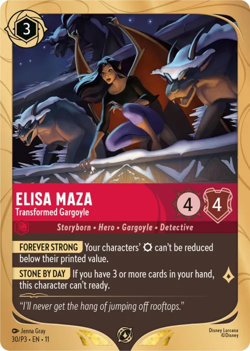 Elisa Maza - Transformed Gargoyle - Holo