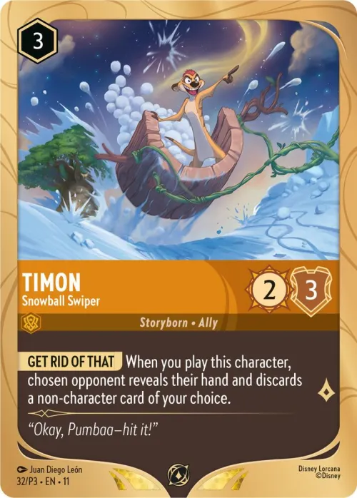 Timon - Snowball Swiper - Holo