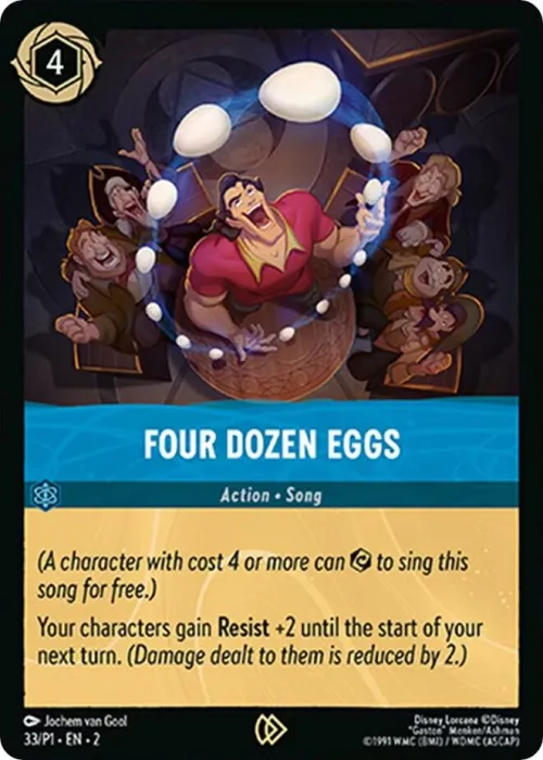 Four Dozen Eggs - Cold Foil