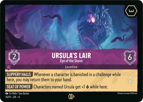 Ursula's Lair - Eye of the Storm - Cold Foil Ursula S Lair Eye Of