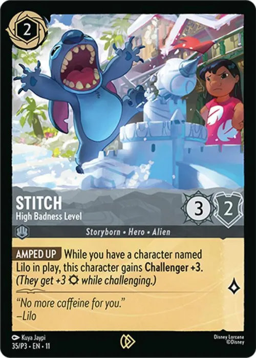 Stitch - High Badness Level - Cold Foil Stitch High Badness 