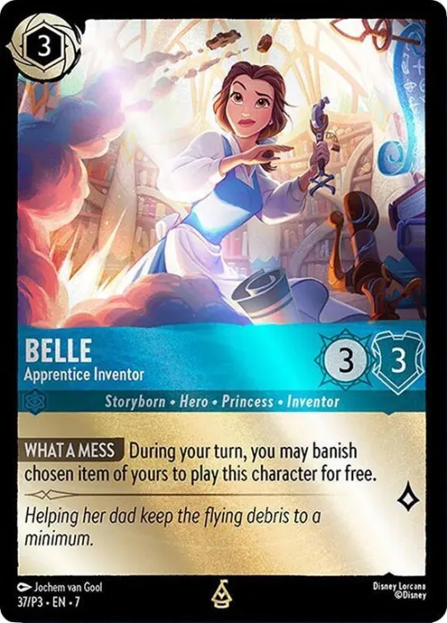 Belle - Apprentice Inventor - Cold Foil Belle Apprentice Inv