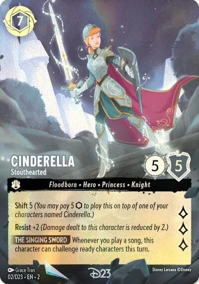Cinderella - Stouthearted - Holofoil Cinderella Stoutheart