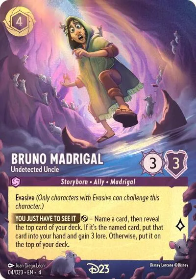 Bruno Madrigal - Undetected Uncle - Holo