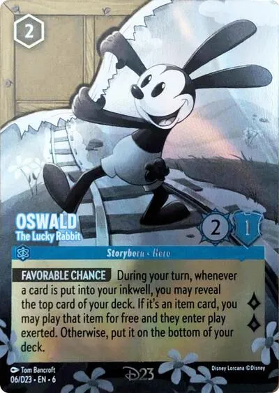 Oswald - The Lucky Rabbit - Holo