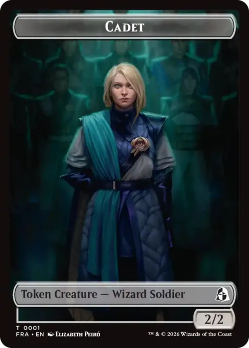 Cadet // Jace Double-Sided Token - Foil