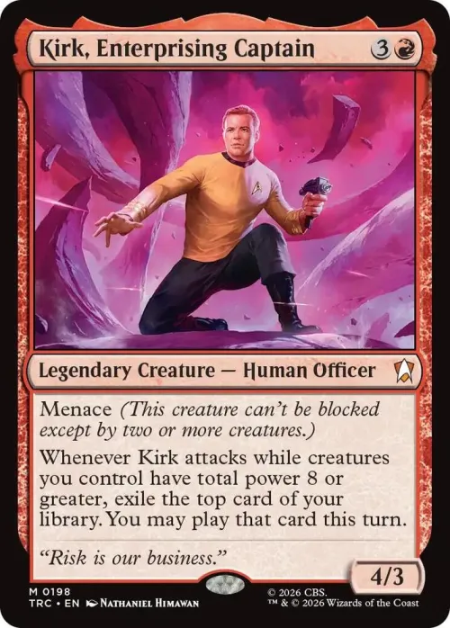 Kirk, Enterprising Captain